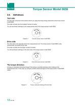 Operation manual Torque Sensor Model 8656-12