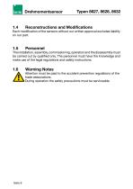 Operation Manual Torque Sensor Models 8627, 8628, 8632-10