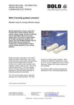 Press release Bistable relay OB 5623-1