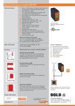 Speed and frequency monitor UH 6937-2