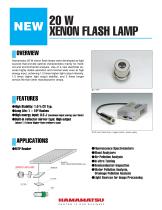 20 W XENON FLASH LAMP - 1