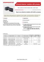 Infrared detector modules with preamp - 1
