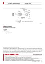 InGaAs PIN photodiodes G15553 series-4