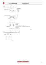 Si PIN photodiode S10993-02CT-4