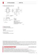 Si PIN photodiode S4707-01 - 3