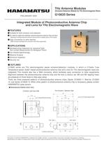 THz Antenna Modules (Emission/Detection Module for THz Wave) - 1