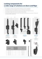 Complete multi-point locking system made of high quality plastic - 2