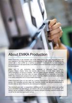 EMKA PRECISION CASTING Production competence from one source - 2