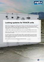 Ingenious Locking Technology for HVACR systems acc. to VDI 6022 - 9