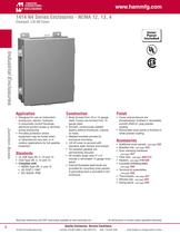 Industrial & Commercial Electrical Enclosures (E5) - 12