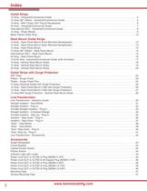 Outlet Strips (PB-09) - 2