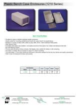 Small Case Electronic Enclosures (Supplement) - 10