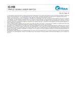 iC-HB    Triple 155 MHz Laser Switch-7