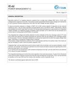 iC-JJ    Power Management IC with Autarky Function -2