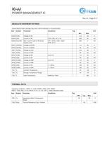 iC-JJ    Power Management IC with Autarky Function -5