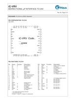 iC-VRV    2x4 24 V Low-Side Driver with I/O Function and -3