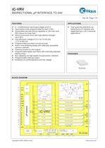 iC-VRV    2x4 24 V Low-Side Driver with I/O Function and 