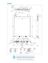 FL Series 1500 Watt Regulated High Voltage DC Power Supplies - 4