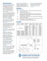 KL Series 3000 Watt Regulated High Voltage DC Power Supplies - 2