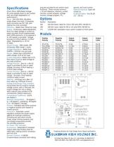 MK Series 75 Watt Regulated High Voltage DC Modules - 2