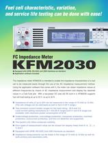 Fuel Cell Impedance Meter with Built-in E-Load / KFM2030-2