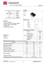 RQ6G050AT Pch -40V -5A Power MOSFET-1