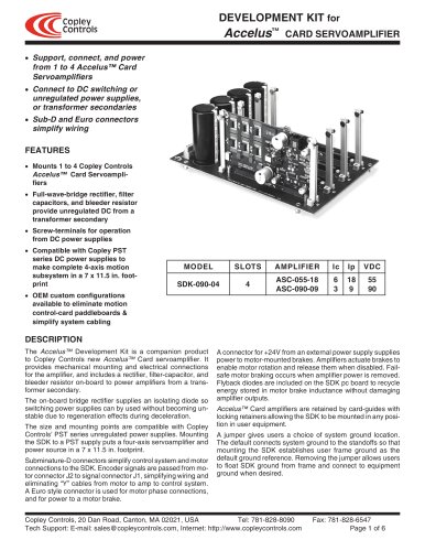 Accelus Card Development Kit 