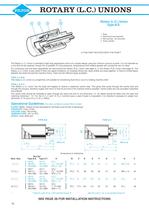 Rotary Unions - Product Brochure - 14