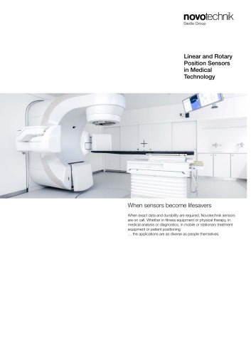 Linear and rotary Position Sensors in Medical Technology