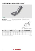 Cable Lugs of Copper and Aluminium - 10