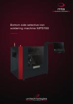 MPS700 bottom side selective iron soldering machine - 1