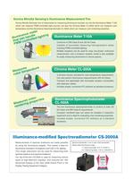 Illuminance Meters, Luminance Meters, UV Radiometer, Incident Color Meter T-10A - 5