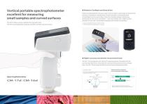 Spectrophotometer CM-17d CM-16d-2