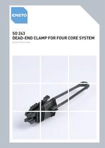 SO 243 Dead-end clamp for Four Core System - 1