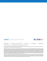 AT97SC3205T I²C Interface TPM I²C interface datasheet summary. This is a summary document. The complete document is available under NDA. For more information, please contact your local Atmel sales office - 10