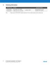 AT97SC3205T I²C Interface TPM I²C interface datasheet summary. This is a summary document. The complete document is available under NDA. For more information, please contact your local Atmel sales office - 6