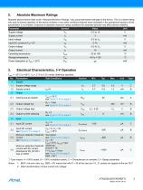 ATA2526 IR Receiver IC Optimized for Standard Remote Control Solutions, Supply Voltage 3 - 5V-3