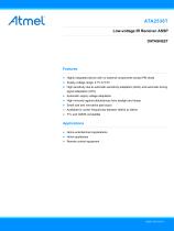 ATA2536T Low-voltage IR Receiver ASSP-1