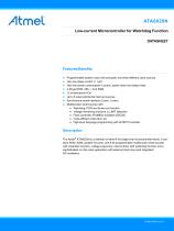 ATA6020N Watchdog IC, µP Based, Programmable Via Metal Mask (Based on the ATAR080 Microcontroller)-1