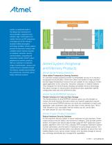 Atmel System Peripheral and Memory Products Brochure-2