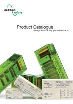 Product Catalogue  Relays with forcibly guided contacts 2013-1