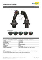 Analog joystick - TRY52 - 2