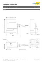 Data sheet S-Beam force sensor KT1503 - 3