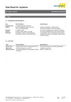 Data sheet SpaceMouse Module-6