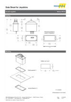 Thumbwheel joystick - TRY13 - 3