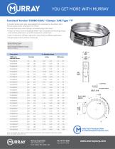 Constant Tension TURBO SEAL® Clamps- SAE Type “T - 1