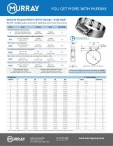 General Purpose Worm Drive Clamps - Gold Seal® - 1