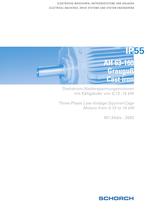 Low-voltage machines IP55, Frame size 63-160 - 1
