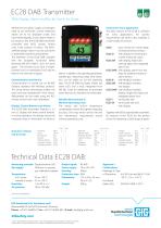 Transmitter EC28 DAB-2