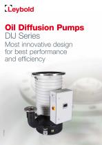 DIJ - Oil Diffusion Pumps - 1